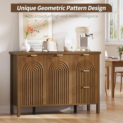 Sideboard Buffet Cabinet with Storage, view 4