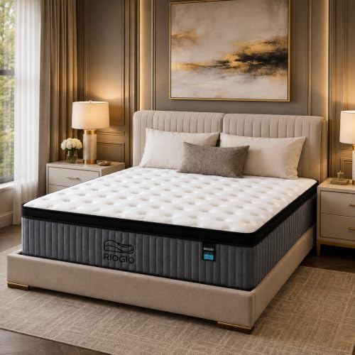 Queen Mattress 14 Inch Hybrid Mattress in a Box, view 2