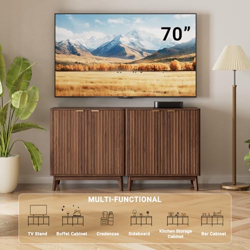 Buffet Cabinet, Small Coffee Bar Cabinet with Storage, view 4