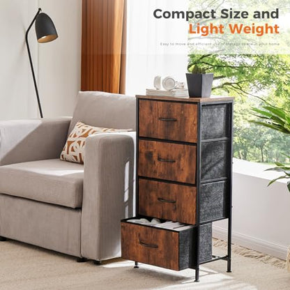 Dresser for Bedroom, 4 Drawer Storage Organizer for Closet, view 6