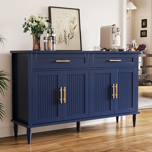 58 Inch Sideboard Buffet Cabinet with Storage, view 5
