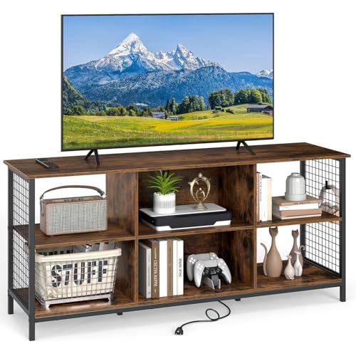 Industrial TV Stand for TVs up to 65 Inch, view 2