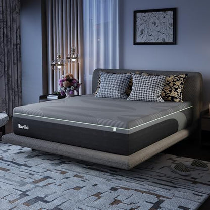 AiryFlow Queen Mattress 14 Inch, Gel Memory Foam Mattress Queen, view 3