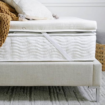 Graphite Memory Foam Mattress Topper, 3" Memory Foam Layer, view 2