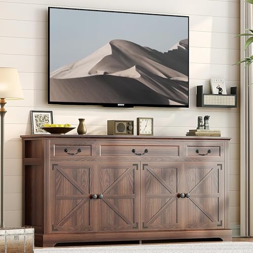 65" Large Sideboard Buffet Cabinet with Storage, view 2