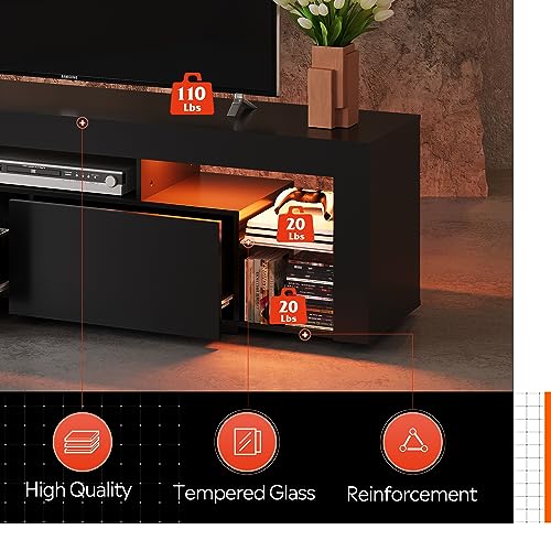 63 Inch TV Stand for 55/65/70 Inch TVs, view 7