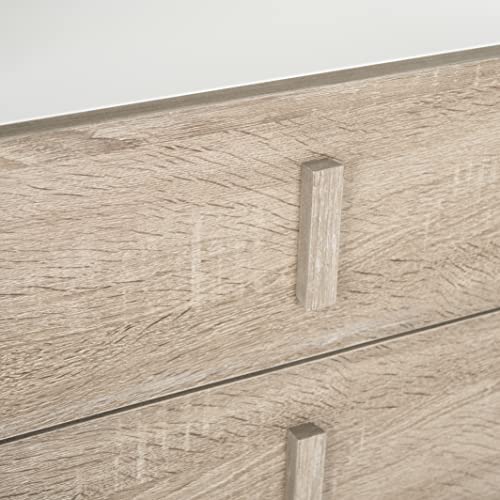 Safavieh Home Collection Kefton Lacquer Cabinet, White/Oak