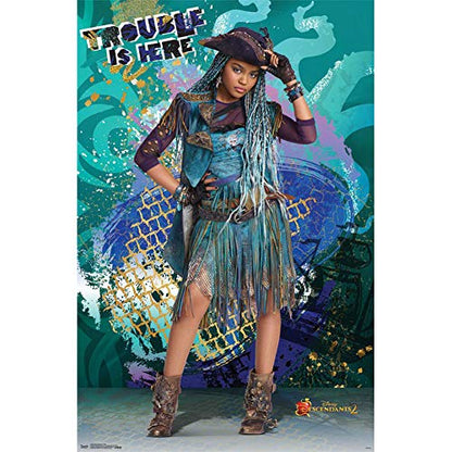 Disney Descendants 2 - Uma Wall Poster, 22.375" x 34", Unframed Version