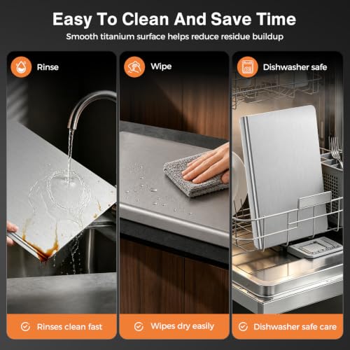 Titanium Cutting Boards for Kitchen, view 7