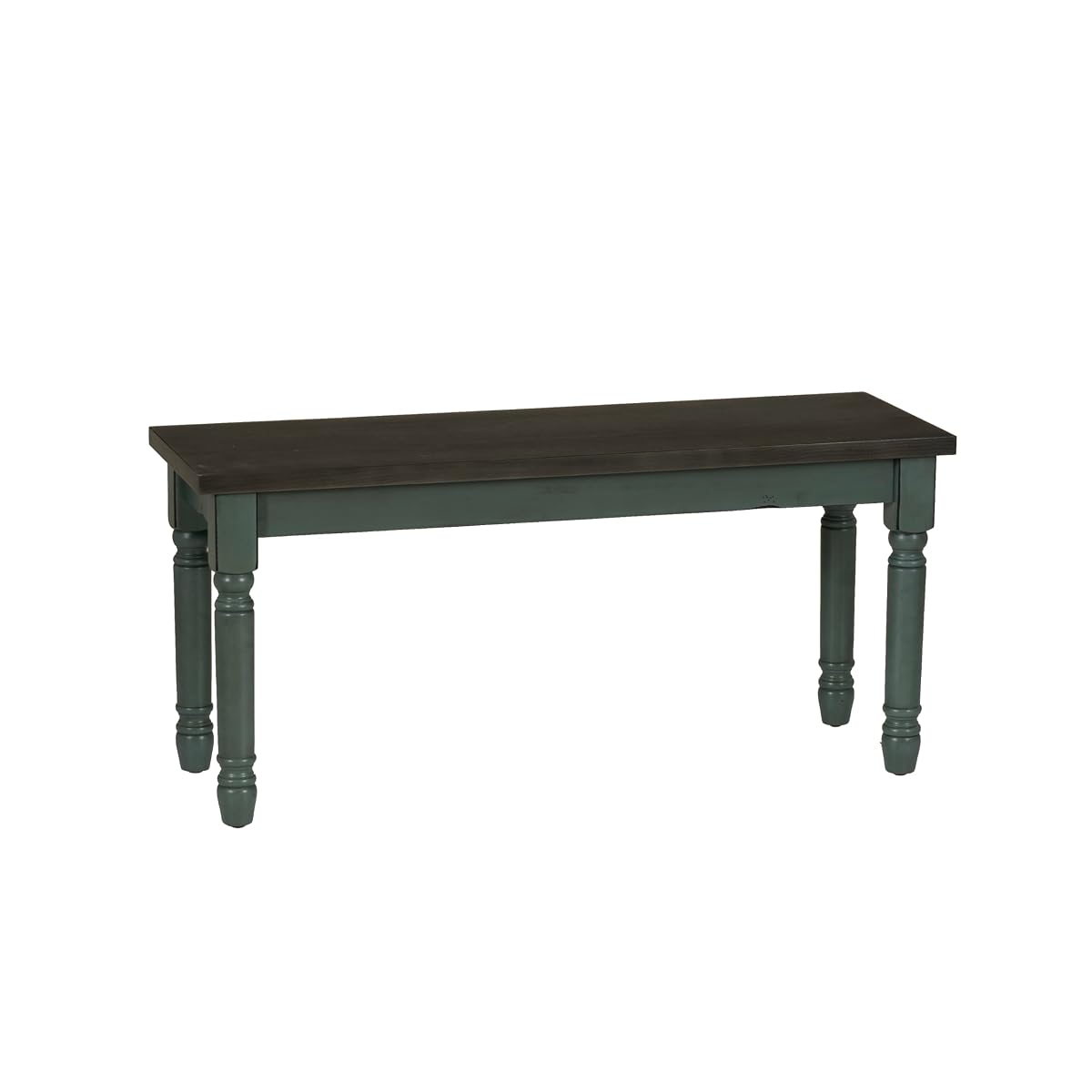 Powell Furniture Willow Dining Bench, Multicolor, 40”W x 14.02”D x 18.31”H