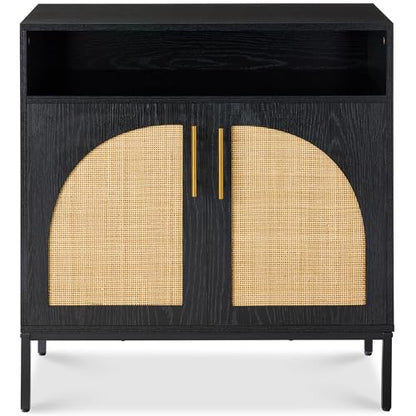 Rattan Sideboard Buffet Cabinet, Entryway Table, Accent Storage Cabinet, view 2