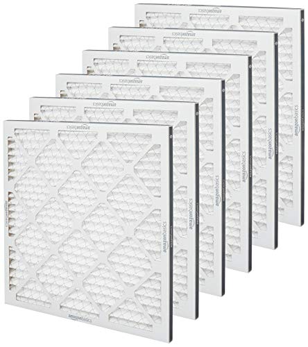 20x20x1 Air Filter 6-Pack, MERV 11 AC Furnace Filters, Dust, Pet, view 4