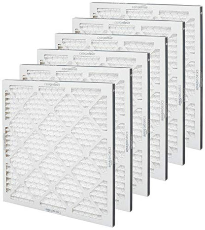 20x20x1 Air Filter 6-Pack, MERV 11 AC Furnace Filters, Dust, Pet, view 4