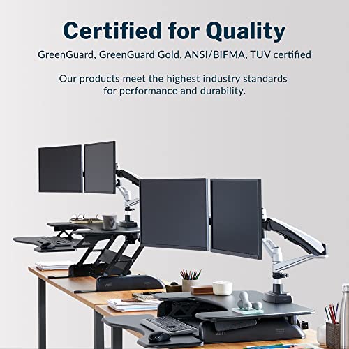 Vari VariDesk Pro Plus 36, Adjustable Desk Converter with 11 Height Settings, view 7