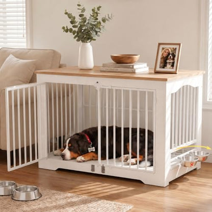 48 Inch Dog Crate Furniture for Medium to Large Dogs, Large Size, view 2