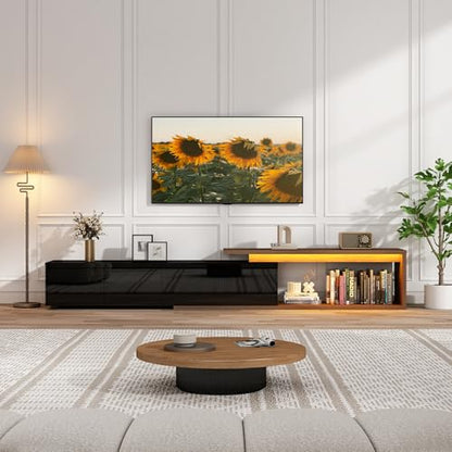 Extendable TV Stand with LED Light, view 7