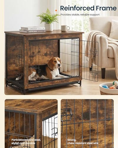 SONGMICS HOME Dog Crate Furniture, view 4