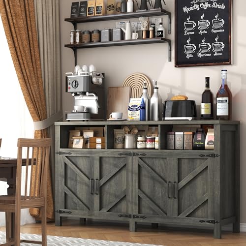 Buffet Sideboard with Storage Farmhouse, view 6