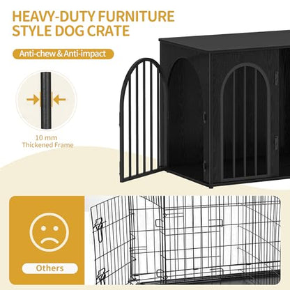 26.8'' Dog Crate Furniture,Dog Kennel Indoor for Small Dogs, view 7