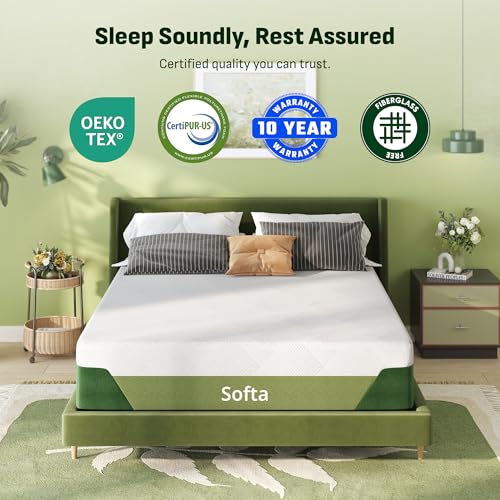 12" Queen Cooling Gel Memory Foam Mattress, Viscose from Bamboo, Medium Firm, view 6