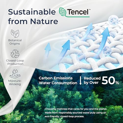 12 Inch Queen Mattress, Cooling Gel Memory Foam Mattress in a Box, view 5