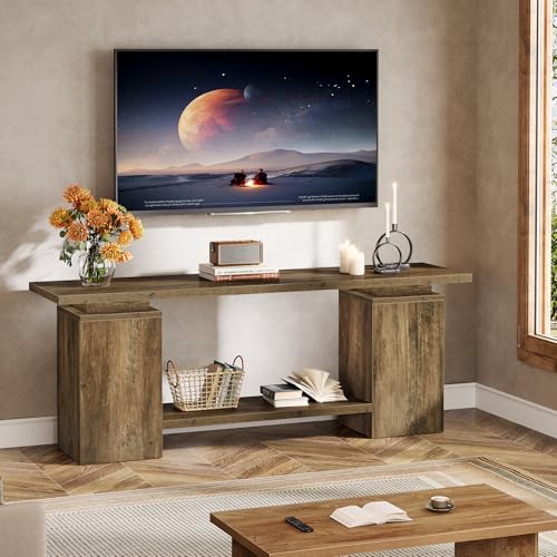 Tribesigns 63" Farmhouse TV Stand for TVs up to 65", view 5