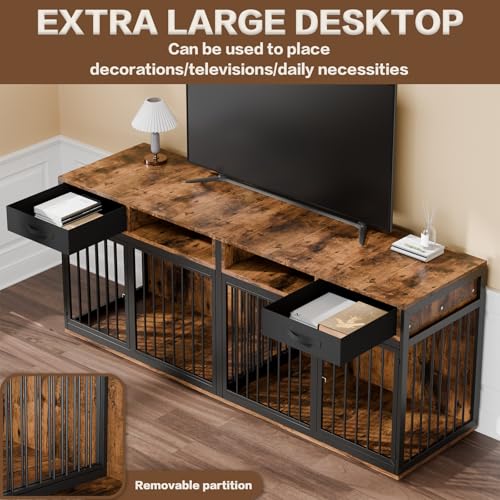 Corner Dog Crate Furniture, view 8