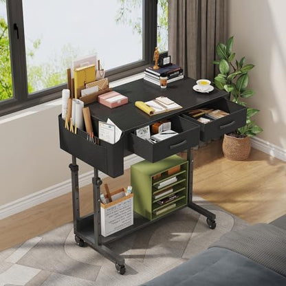 Small Portable Rolling Standing Desk, view 5