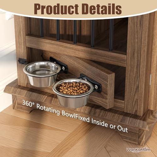Large Dog Cage Furniture, Multi-Functional Indoor Dog Kennel, view 6