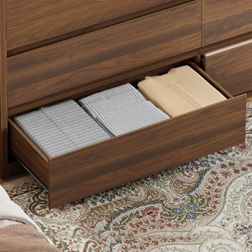 9 Drawer Dresser for Bedroom, view 7