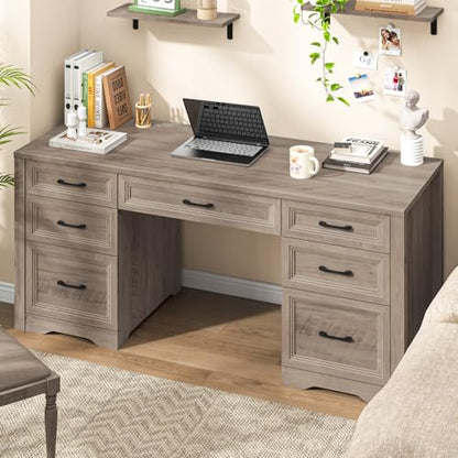 Farmhouse Executive Desk, view 4