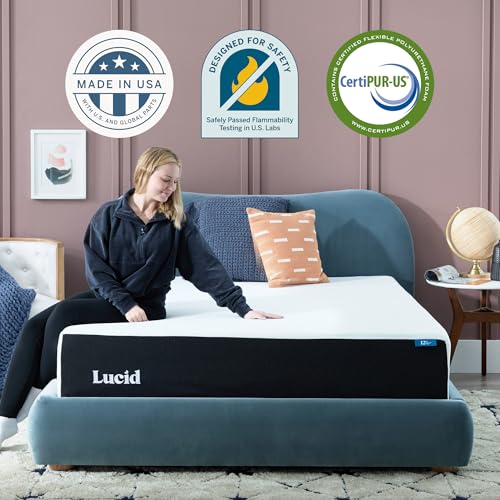 ® 12" Plush Gel Memory Foam Mattress – Bamboo Charcoal & Cooling Gel –, view 6