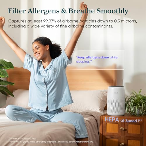 Air Purifiers for Bedroom Home Pets Dorm Room, Small Air Purifiers, view 4