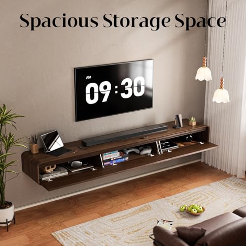 70" Floating TV Stand Wall Mounted for TVs up to 80 Inch, view 4