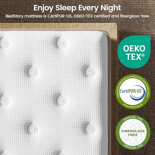 Firm Full Mattress 13 inch, Deep Sleep Hybrid Mattresses in a Box, view 5