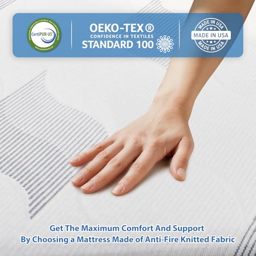 King Mattress, 10 inch King Size Memory Foam Mattress in a Box, view 5