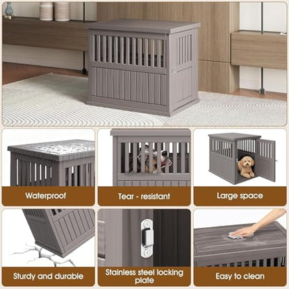 Dog House 30-Inch Dog Crate Furniture, Heavy Duty Dog Crate for Small Dog, view 4