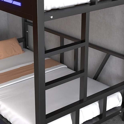 Metal Bunk Bed Frame, Double Deck Bunk Bed,Motel Double Deck Bed, view 3