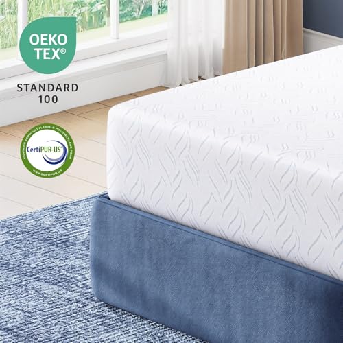 Twin Mattress 10 Inch, Twin Memory Foam Mattress Bed in a Box, view 7