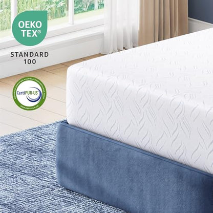 Twin Mattress 10 Inch, Twin Memory Foam Mattress Bed in a Box, view 7
