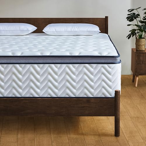 King Size Mattress, 14 Inch Medium Firm Hybrid King Bed Mattress, view 4