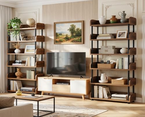 6-Tier Tall Open Bookshelf, view 8