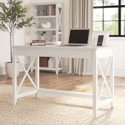 Key West 48W Writing Desk in Linen White Oak, view 3