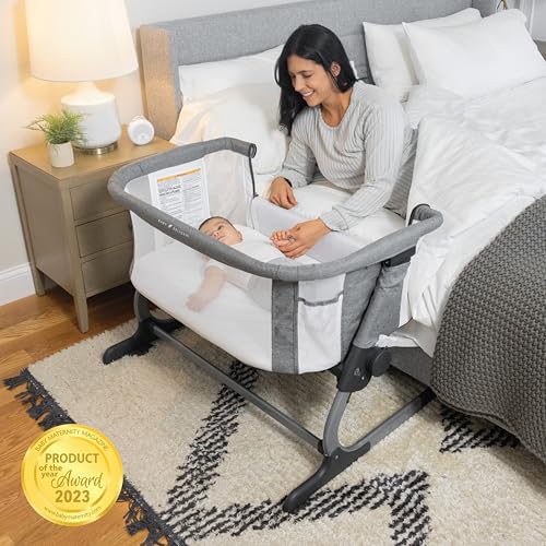 Beside Me Dreamer Bassinet, Bedside Sleeper, 7-Position Height Adjustment, view 4