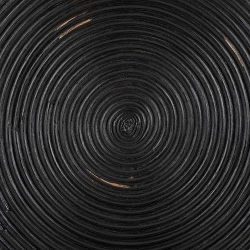 SAFAVIEH Home Collection Heimdall Black Round Coffee Table (Fully Assembled)