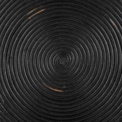 SAFAVIEH Home Collection Heimdall Black Round Coffee Table (Fully Assembled)