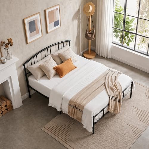 Full Bed Frame with Headboard and Footboard, view 6