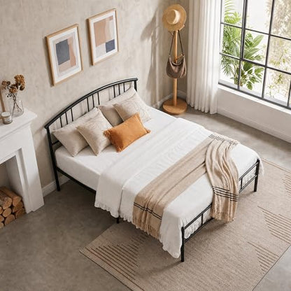 Full Bed Frame with Headboard and Footboard, view 6
