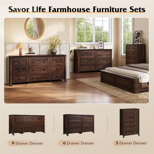 Brown Dresser for Bedroom, view 7