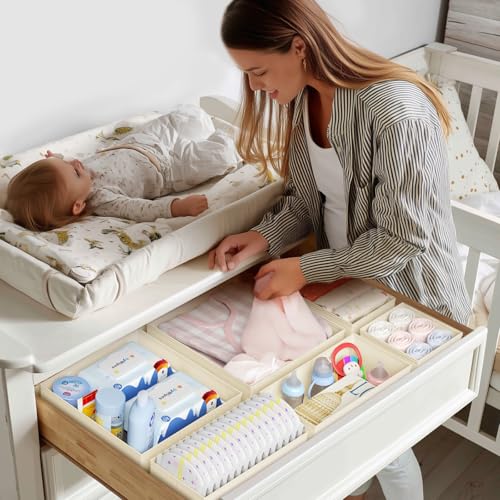 Drawer Organizer Clothes, 12 Pack Dresser Organizer, view 3
